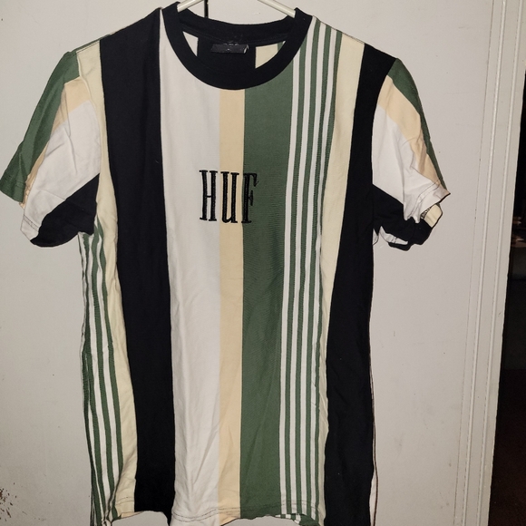 HUF Unisex Striped T-Shirt - S - Picture 4 of 5